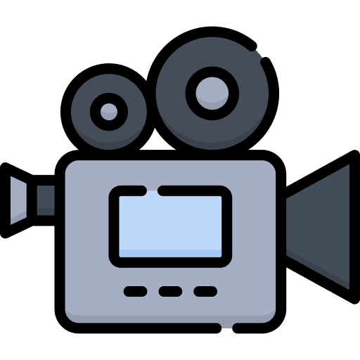 Video camera film movie camera video camera icon