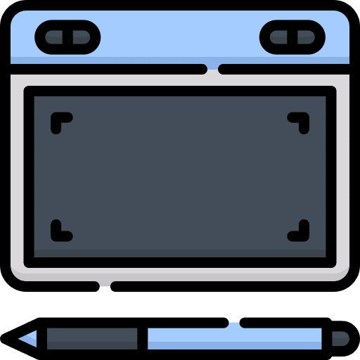 Graphic tablet graphic design mouse graphic tablet icon