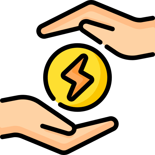 Save energy save energy environment protection reuse icon