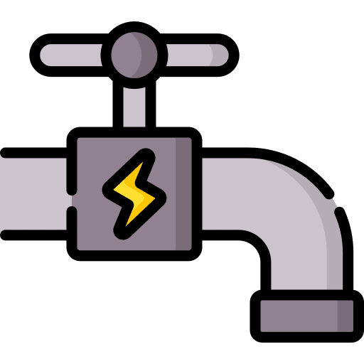 Tap tap plumber energy icon