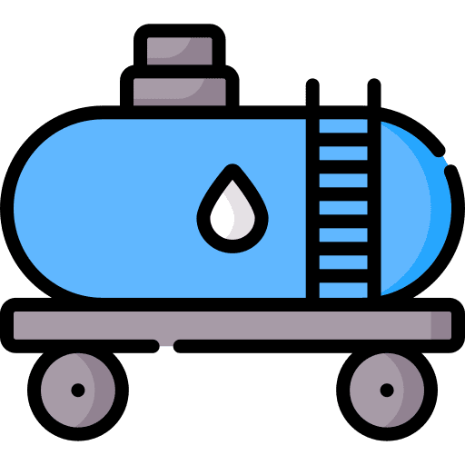 Tank transportation wagon vehicle icon