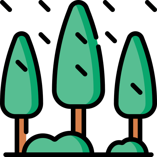 Tree nature woodland tree icon