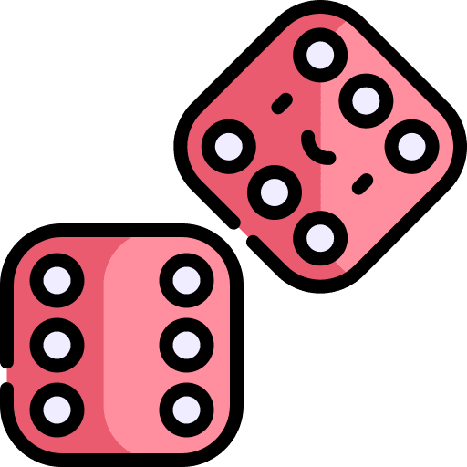 Dices miscellaneous probability dice icon