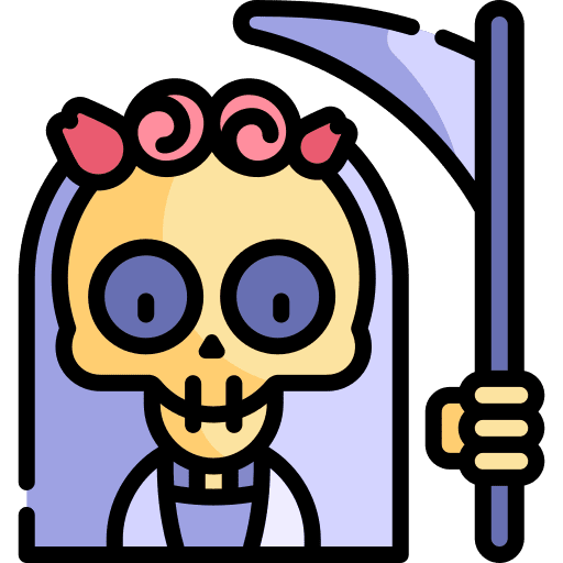 Santa muerte culture cultures skull icon