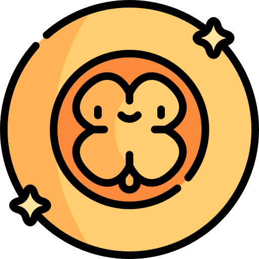 Coin coin ireland saint patrick icon