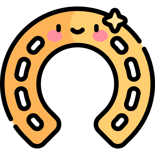 Horseshoe ornamental miscellaneous luck icon