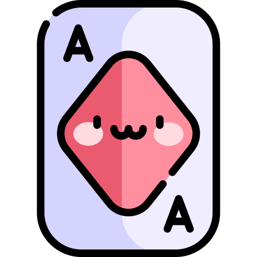 Poker gaming diamond bet icon