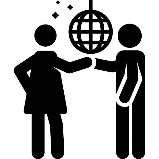 Dancing love romance humanpictos icon