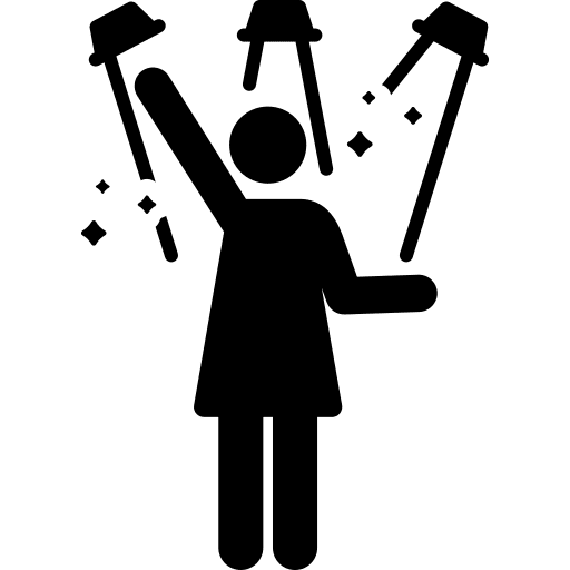 Discotheque light birthday and party discotheque icon