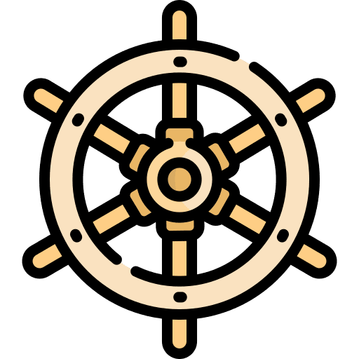 Helm travel helm navigation icon