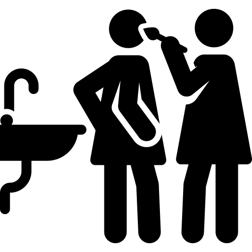 Make up grooming woman make up icon