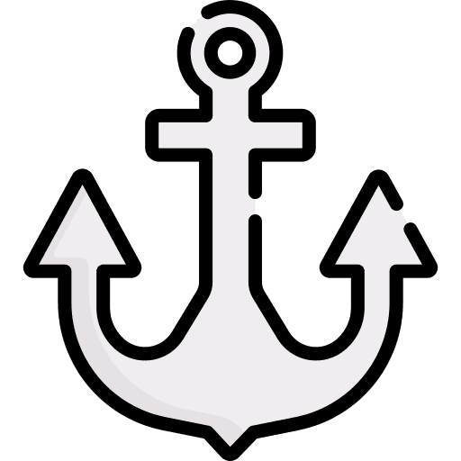 Anchor marine sign tool icon