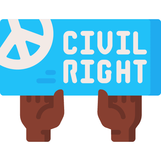 Civil right movement vindication demonstrator civil right movement icon