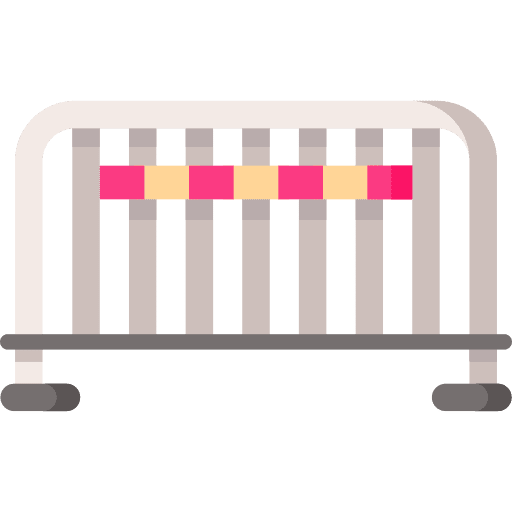 Barrier barrier security safety icon