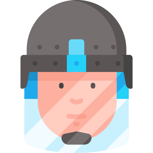 Riot police army manifestation user icon