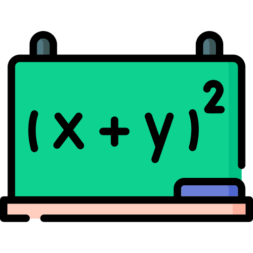Algebra education science calculation icon