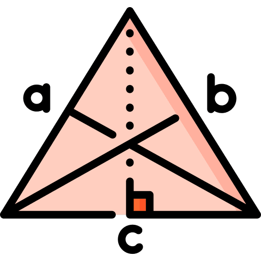 Triangle mathematics science maths icon
