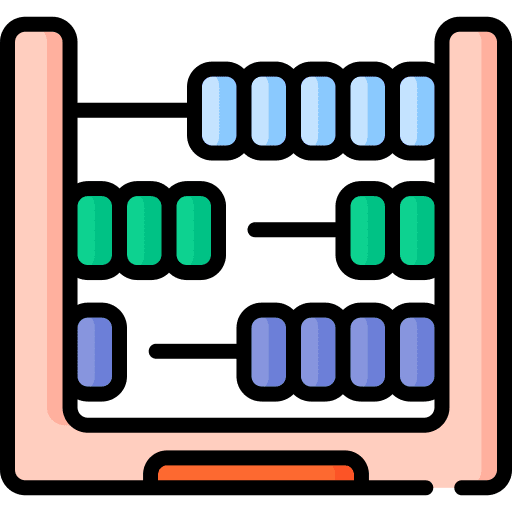 Abacus education science maths icon