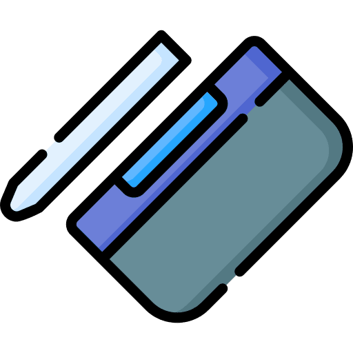 Chalk school material tools education icon
