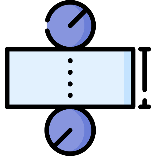 Cylinder mathematics surface calculation icon