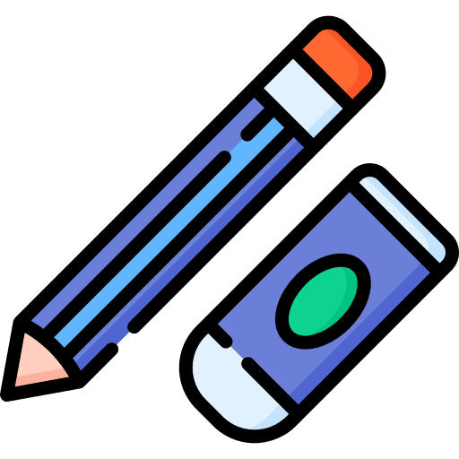 Pencil pencil school material office material icon