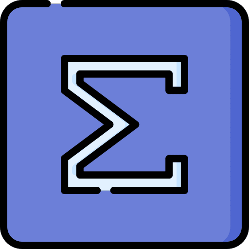 Sigma total mathematics calculation icon