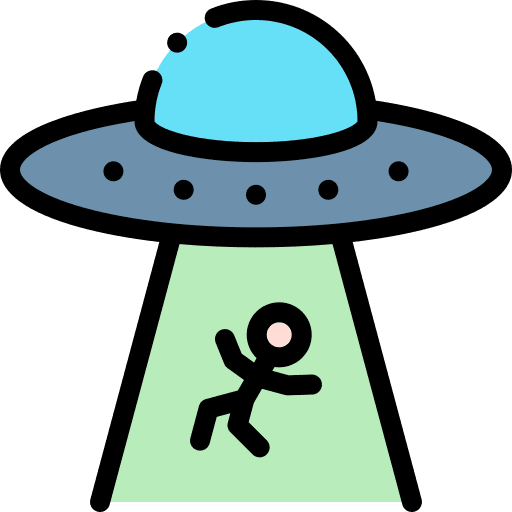 Abduction abduction house nature icon