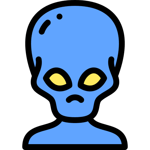 Alien alien extraterrestrial universe icon