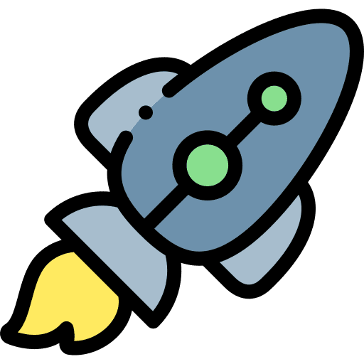 Capsule aerospace extraterrestrial spaceship icon