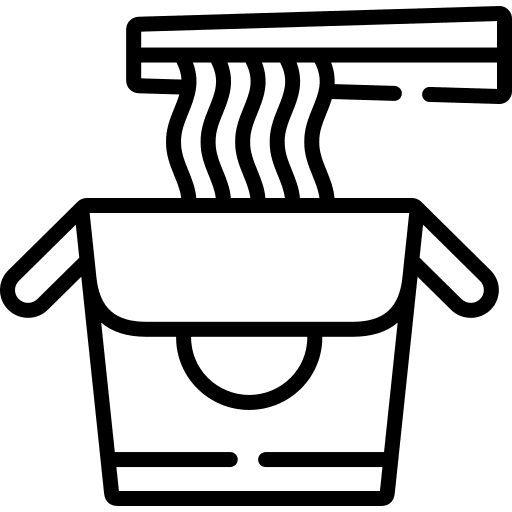 Ramen oriental food and restaurant ramen icon