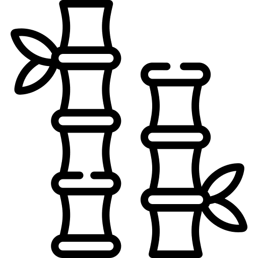 Bamboo bamboo plant forest icon