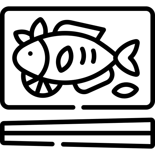 Steamed fish heat steamed fish steam icon