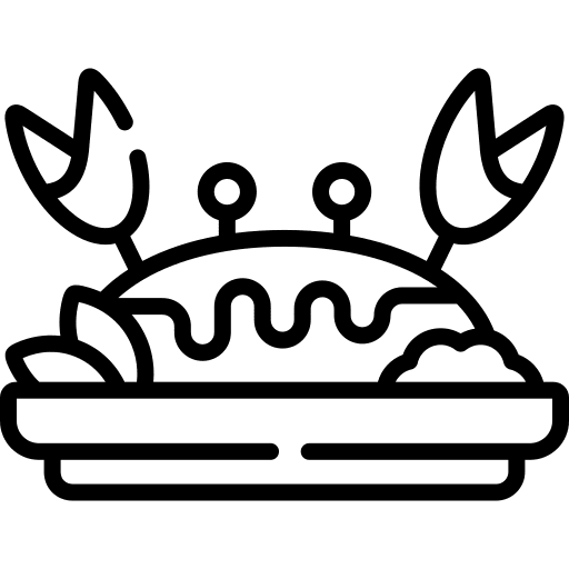 Crab sea animals crab icon