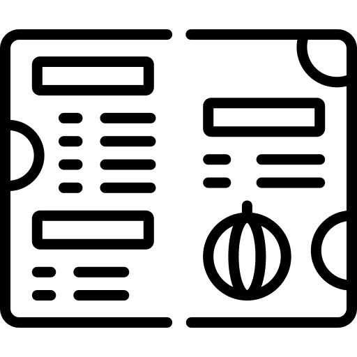 Menu food and restaurant chinese asian food icon