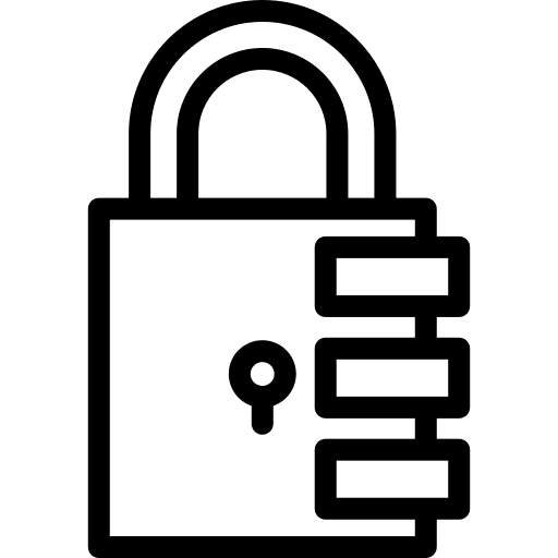 Password security secure protection icon