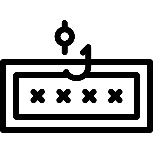 Phishing identity malware internet icon