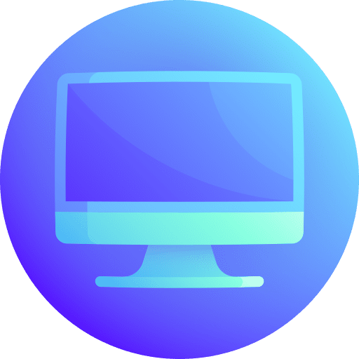 Pc monitor computer screen computer icon