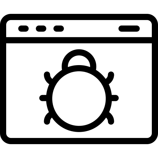 Window web crawler seo and web bug icon