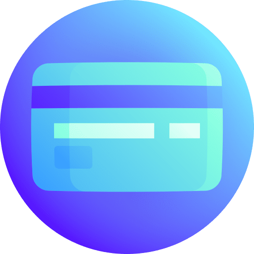 Credit card commerce credit card money icon