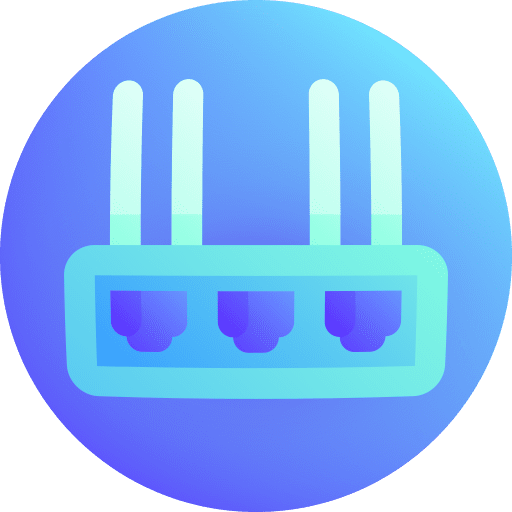 Modem communications modem connectivity icon