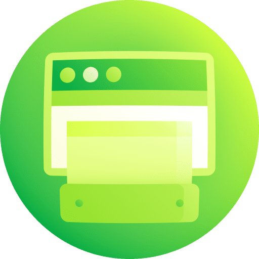 Web web computer scrapping icon