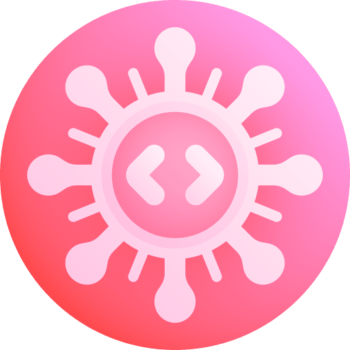 Virus laptop malware computer icon