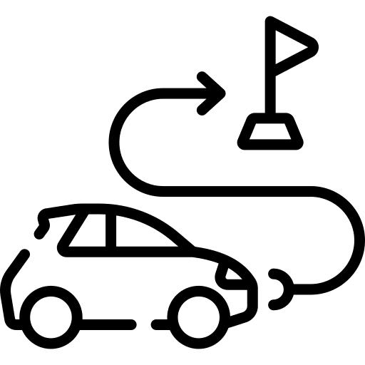 Driving school education driving school driving icon