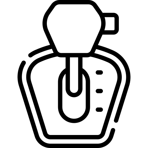 Automatic transmission car parts transportation electronics icon