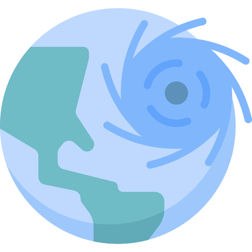 Cyclone nature windstorm weather icon