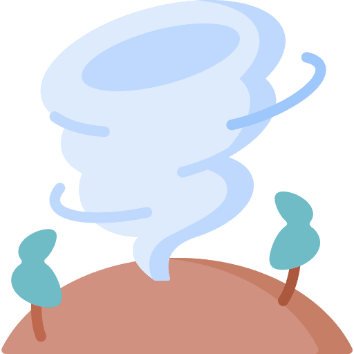 Hurricane forecast nature weather icon
