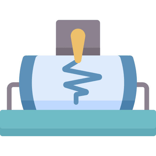Seismograph geology electronics earthquake icon