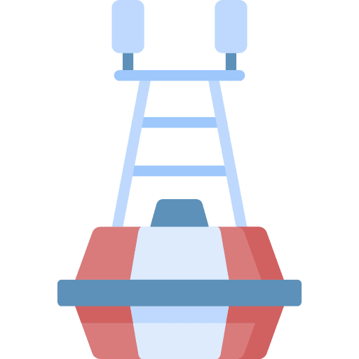 Tsunami emergency sign tsunami icon