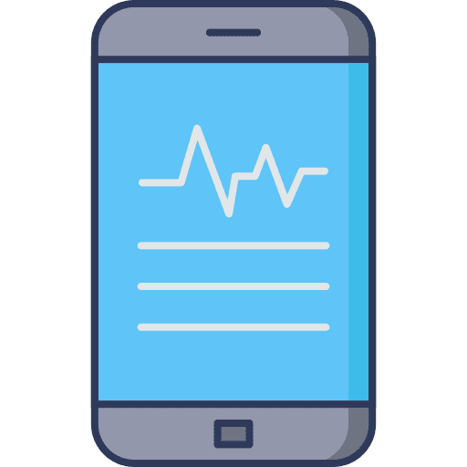 Pulse pulse heart rate medical app icon