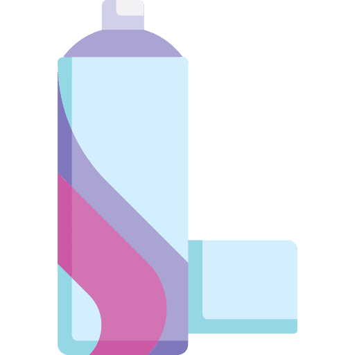 Hairspray deodorant cosmetic aerosol icon